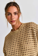 Cargar imagen en el visor de la galería, Aliña crop top crochet