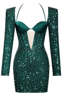 Cargar imagen en el visor de la galería, Vestido esmeralda