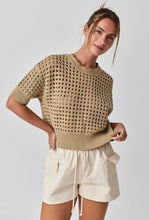 Cargar imagen en el visor de la galería, Aliña crop top crochet
