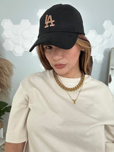 Load image into Gallery viewer, Baseball cap negro/tan
