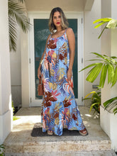 Load image into Gallery viewer, Tropical maxi dress
