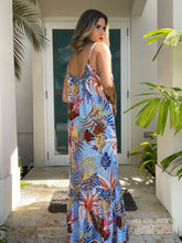 Load image into Gallery viewer, Tropical maxi dress
