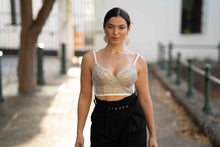 Load image into Gallery viewer, Bustier de rhinestone
